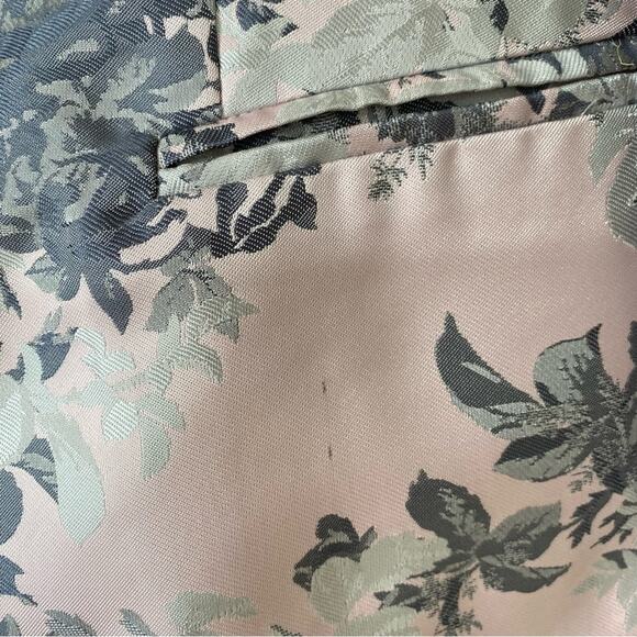 NWT ASOS Occassion Jacquard Blazer and Shorts 2 Piece Set Pink Grey SZ 8 & 10 - Picture 5 of 14